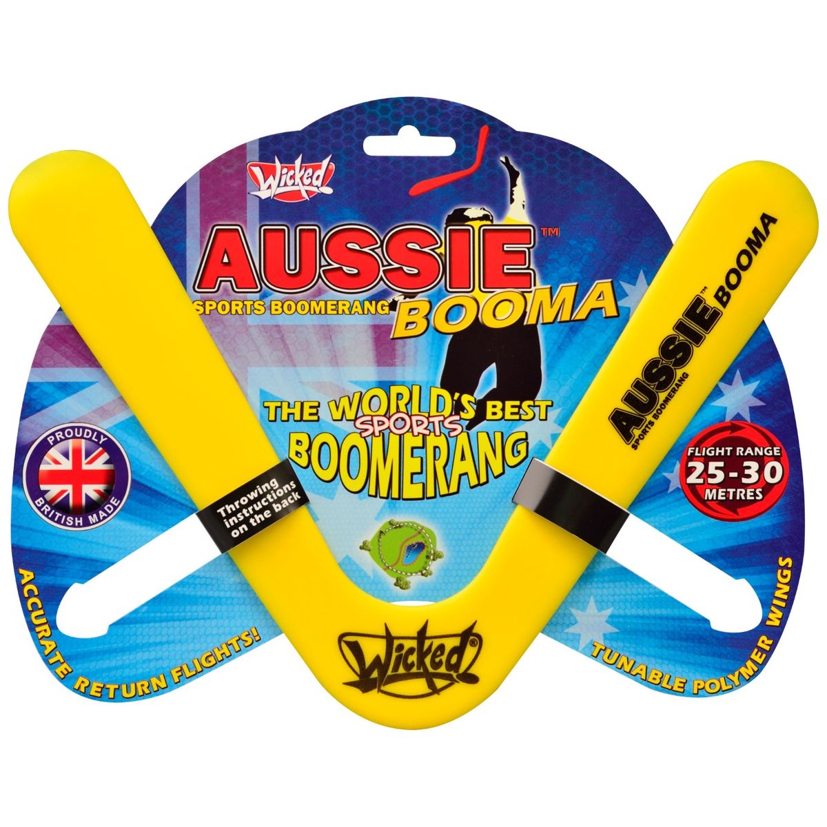 Wicked Booma Aussie Sports Boomerang