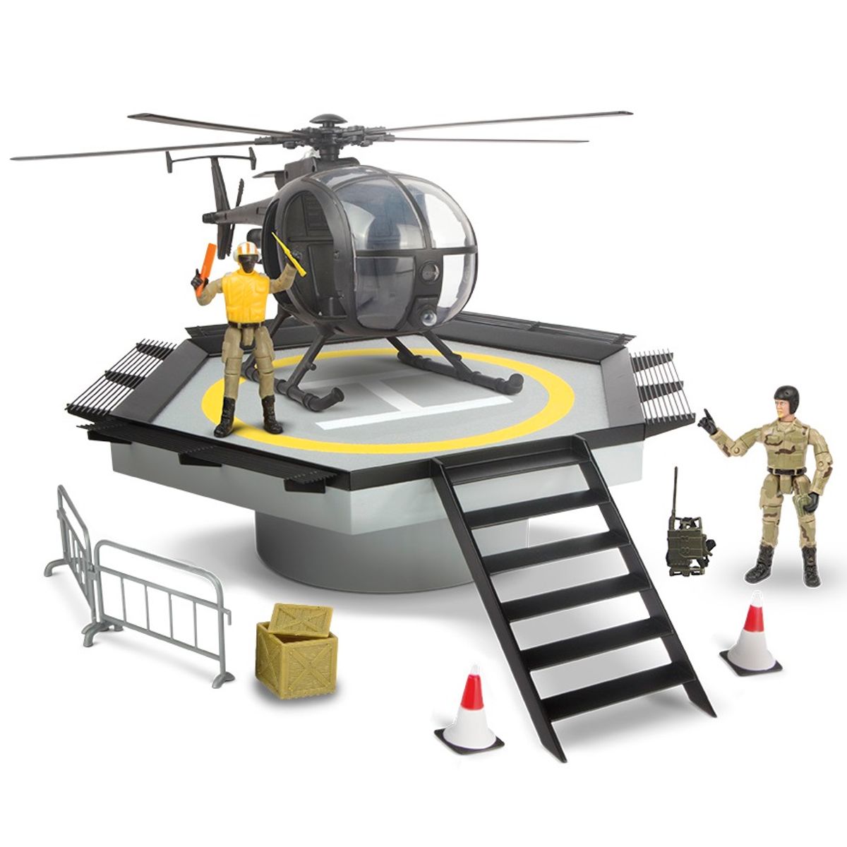 World Peacekeepers 1:18 Helikopterlandingsplads