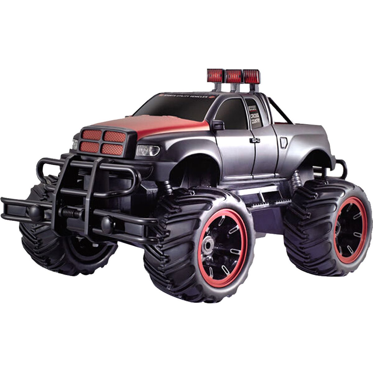 Fjernstyret Monster Truck Off-Road 1:16 Sort