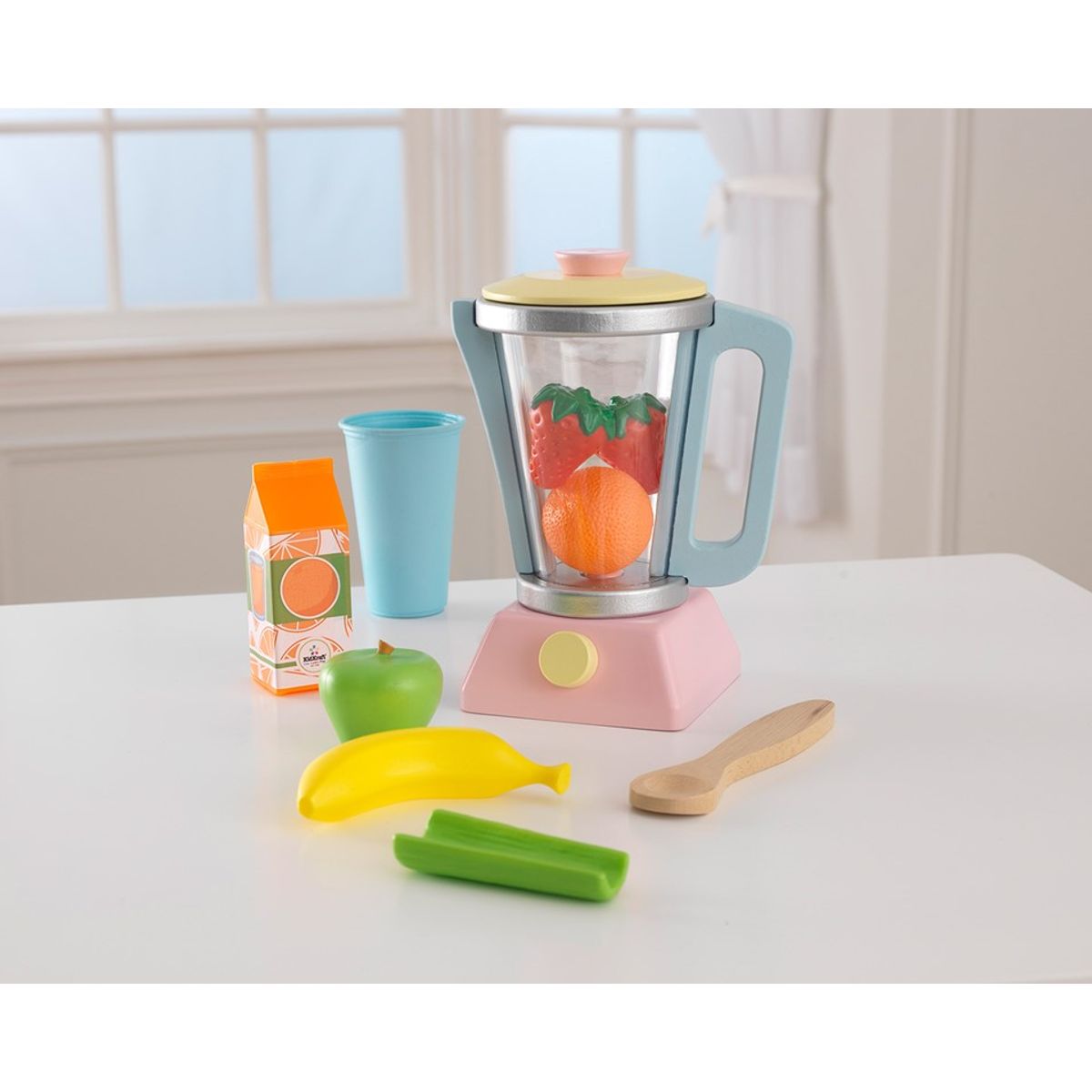 KidKraft Pastel Smoothie Blender Sæt