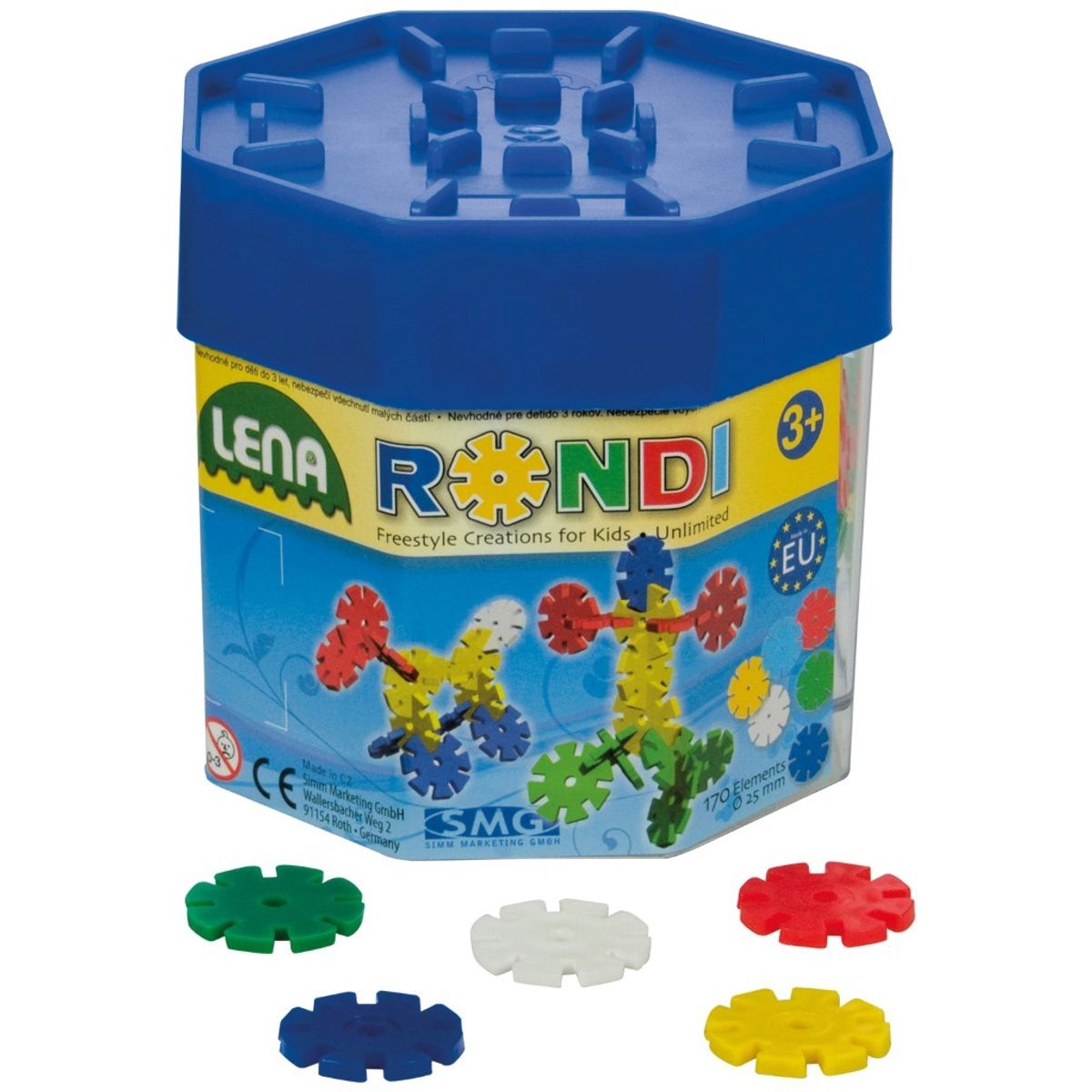 Lena Rondi 25 Building Box (170 stk. 25mm)