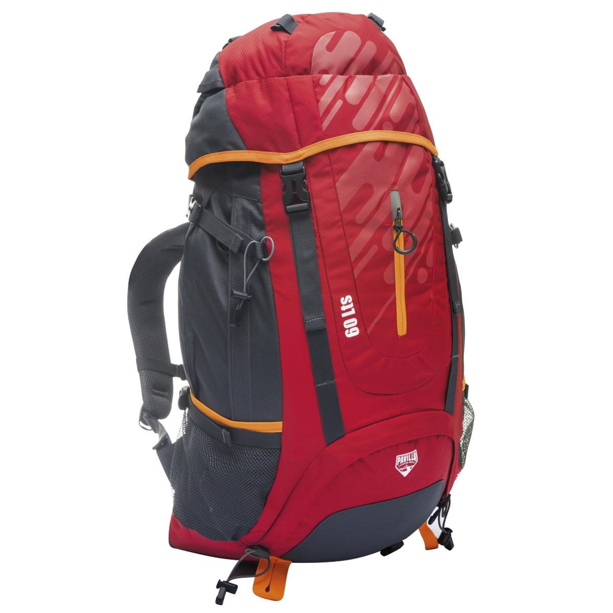 Pavillo Ultra Trek 60L Rygsæk, Rød