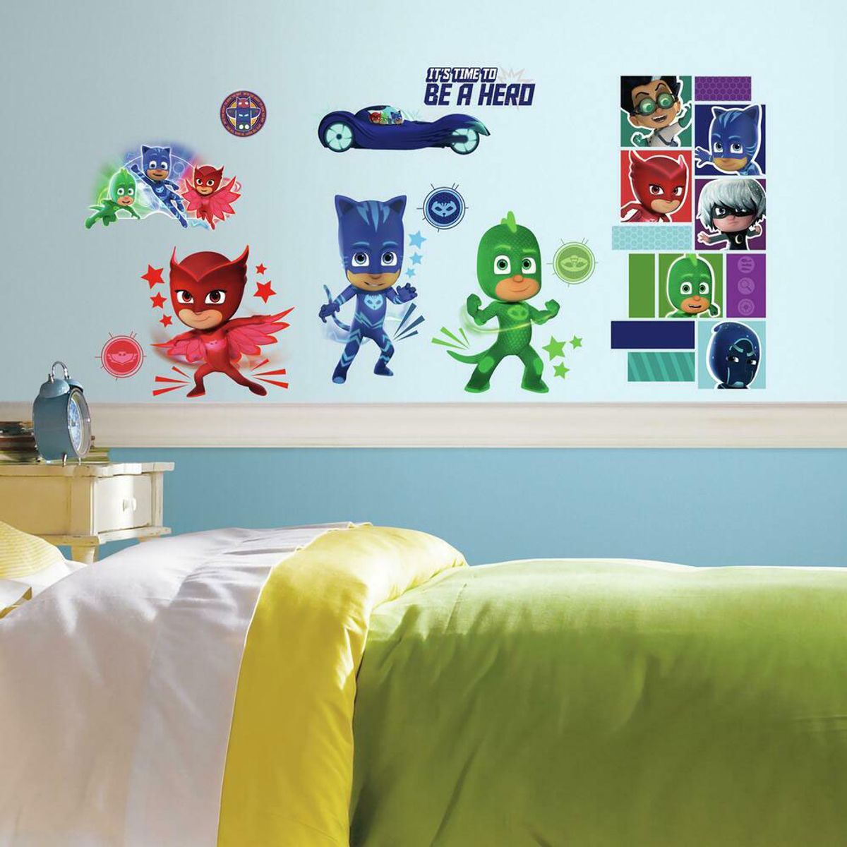 Pyjamasheltene (PJ Masks) Wallstickers