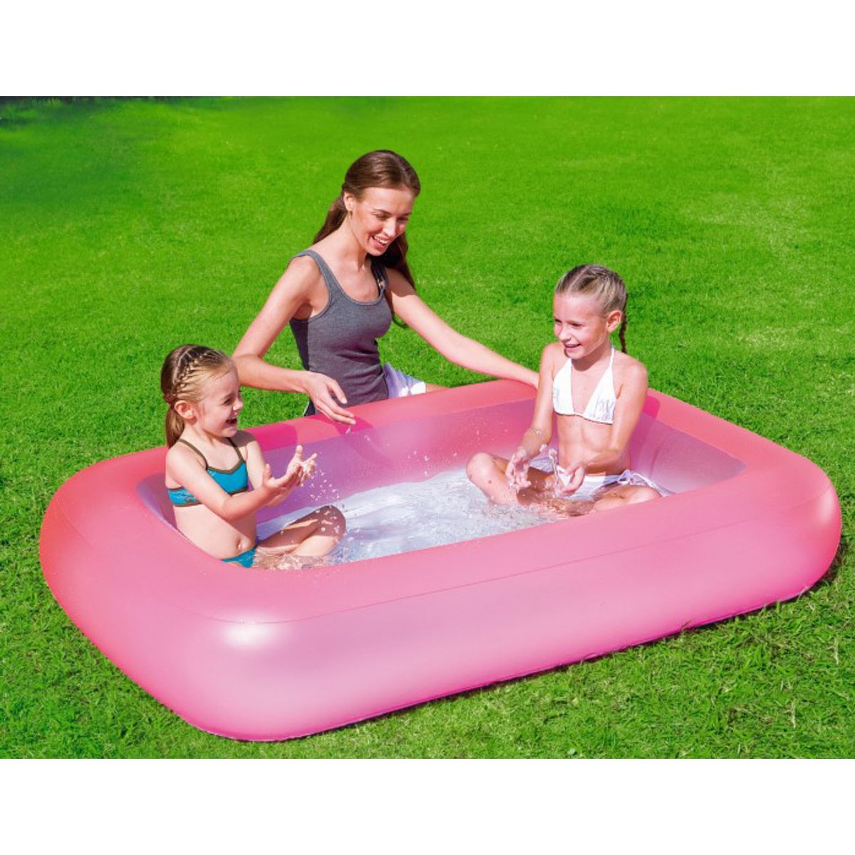 Badebassin 165x104 cm ''AQUABABES'' Pink