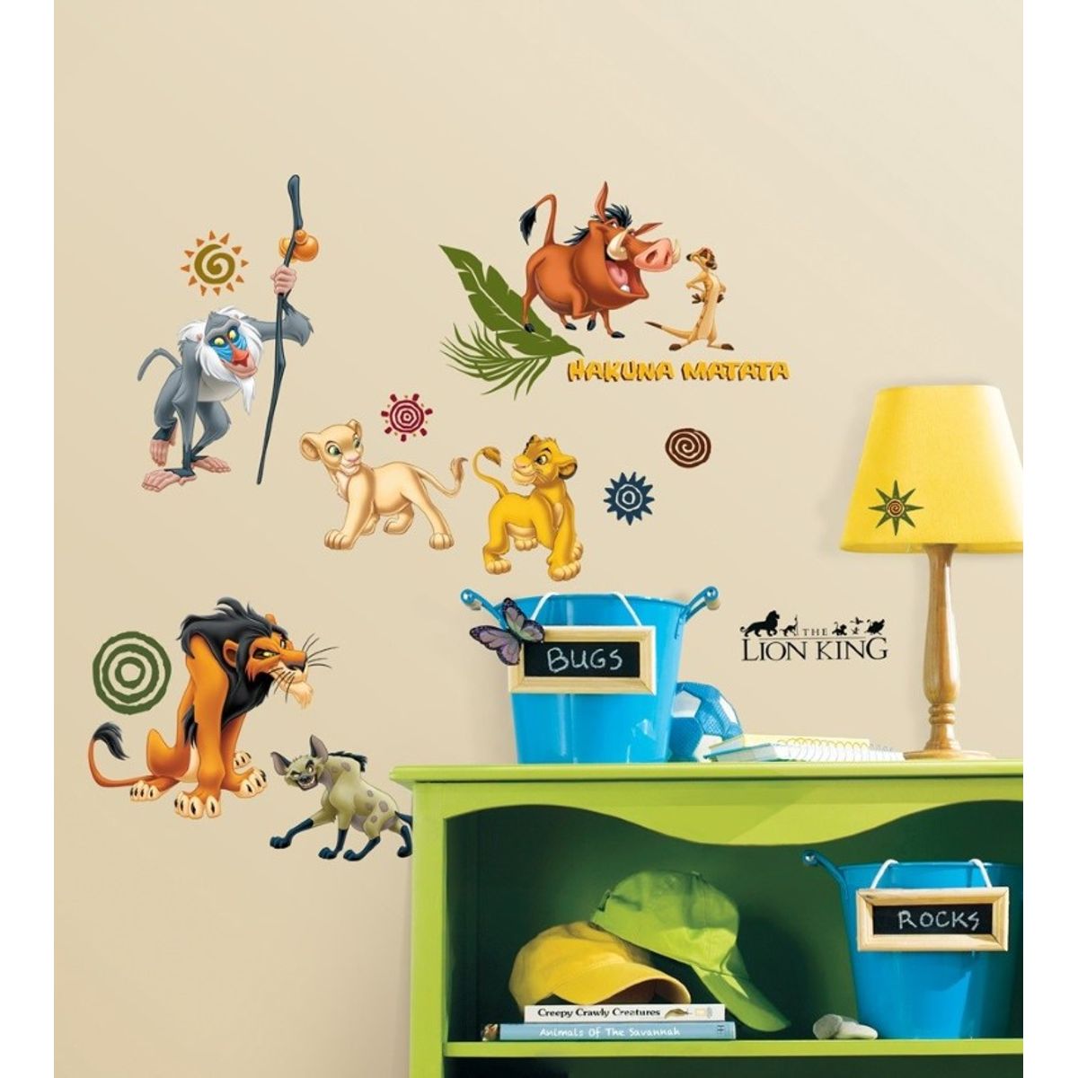 Disney Løvernes Konge Wallstickers