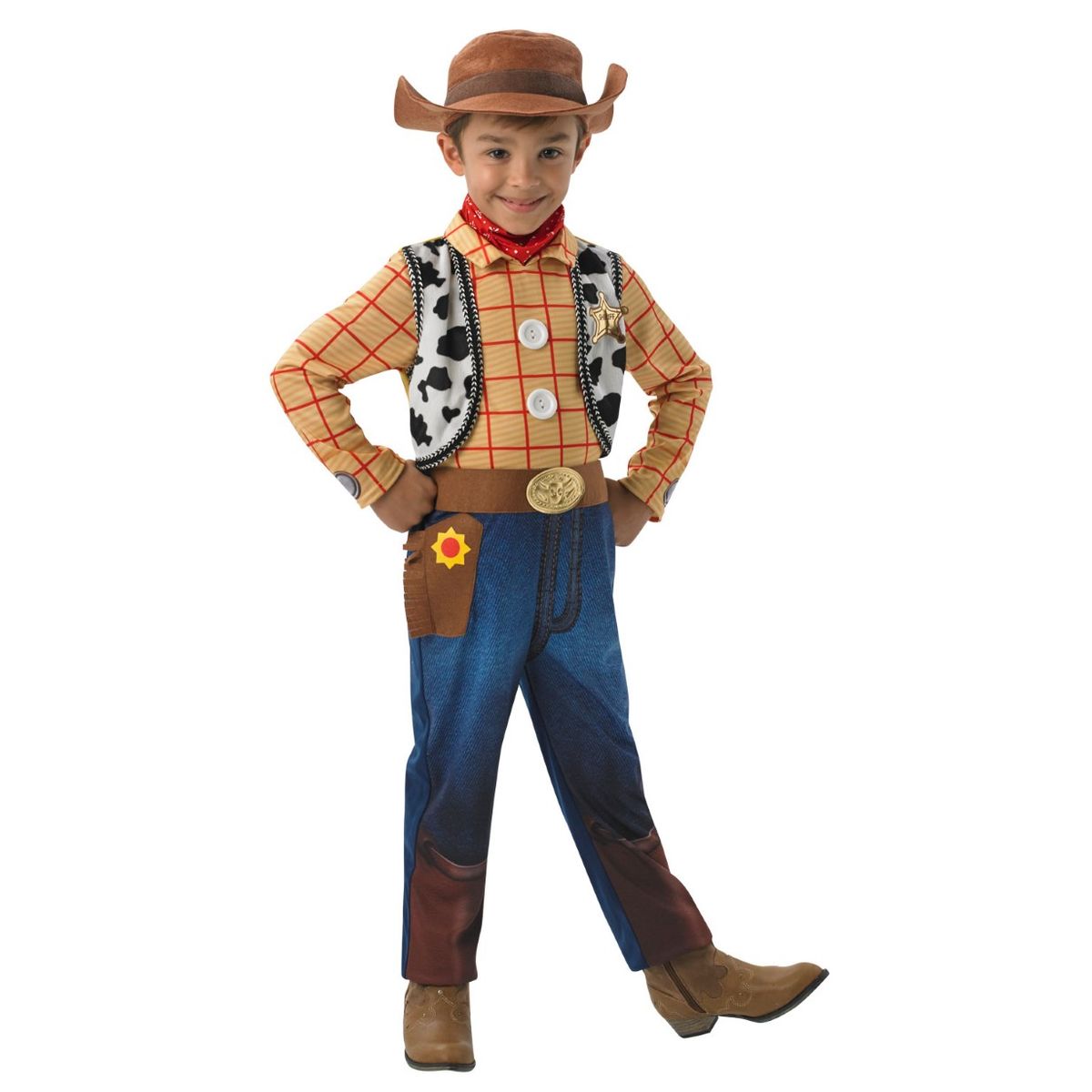 Disney Toy Story Woody Deluxe Kostume (3-6 år)