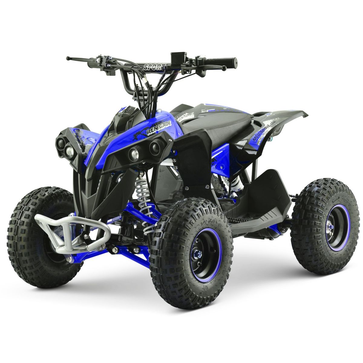 EL ATV Renegade Brushless 1200W 48V Kardan, Blå