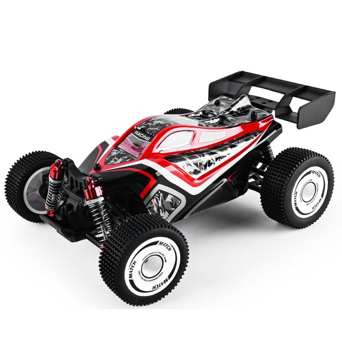 Guokai Off-Road Buggy 1:16 4WD Fjernstyret bil 2.4Ghz 35km/t Rød