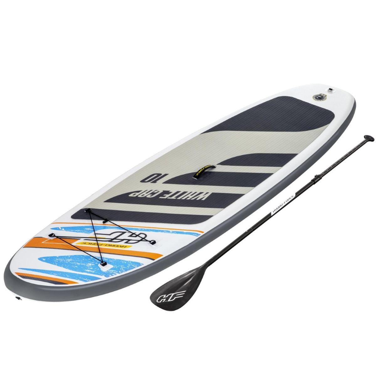 Hydro-Force SUP Paddle Board 305 x 84 x 12 cm White Cap sæt