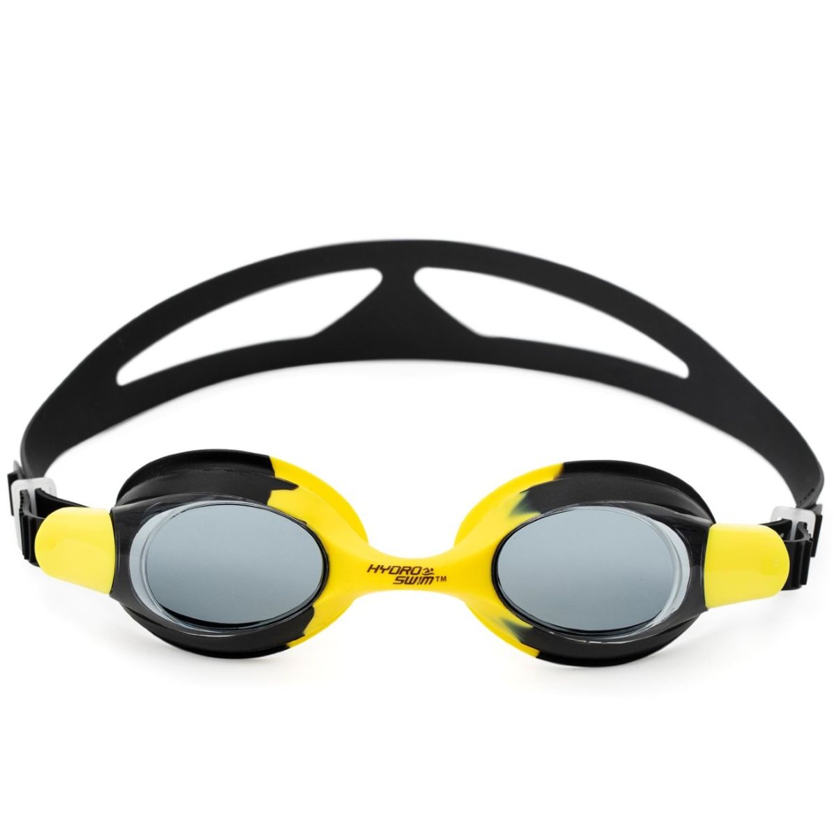 Hydro-Swim Svømmebrille ''Ocean Crest'' fra 7 år, Sort / Gul