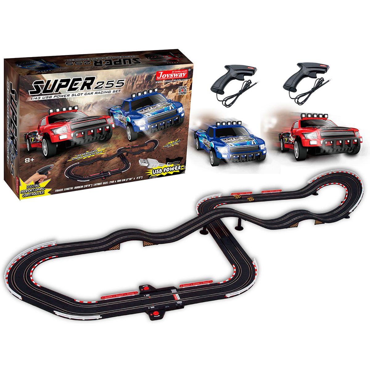 Joysway Super 255 Racerbane 1:43, USB