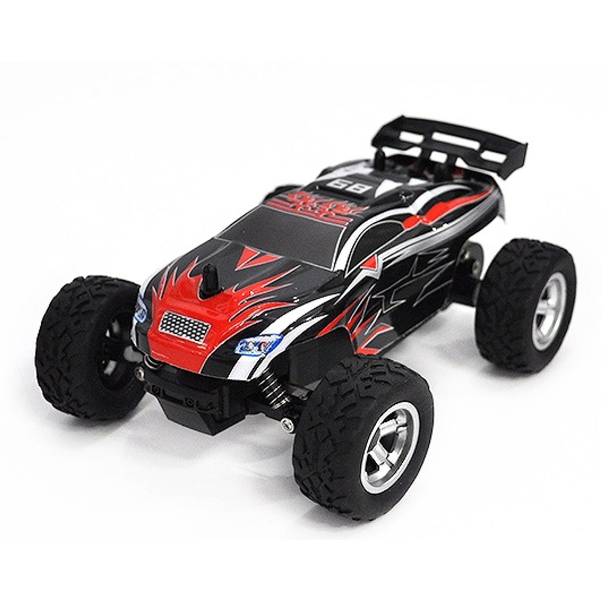 Land Monster 1:24 Fjernstyret Truggy 2.4G Rød