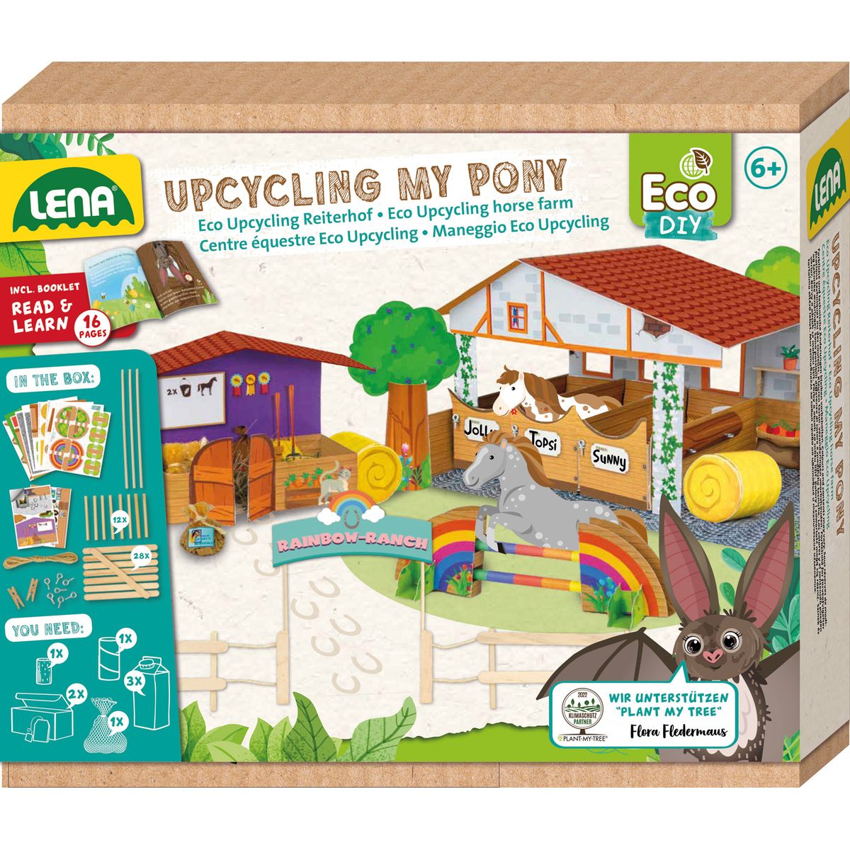 Lena Eco Upcycling My Pony sæt til børn