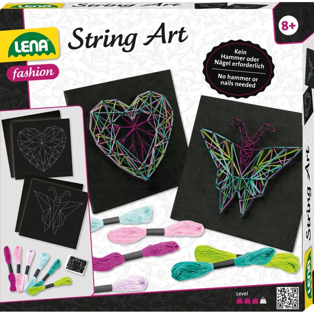 Lena String Art Butterfly & Heart