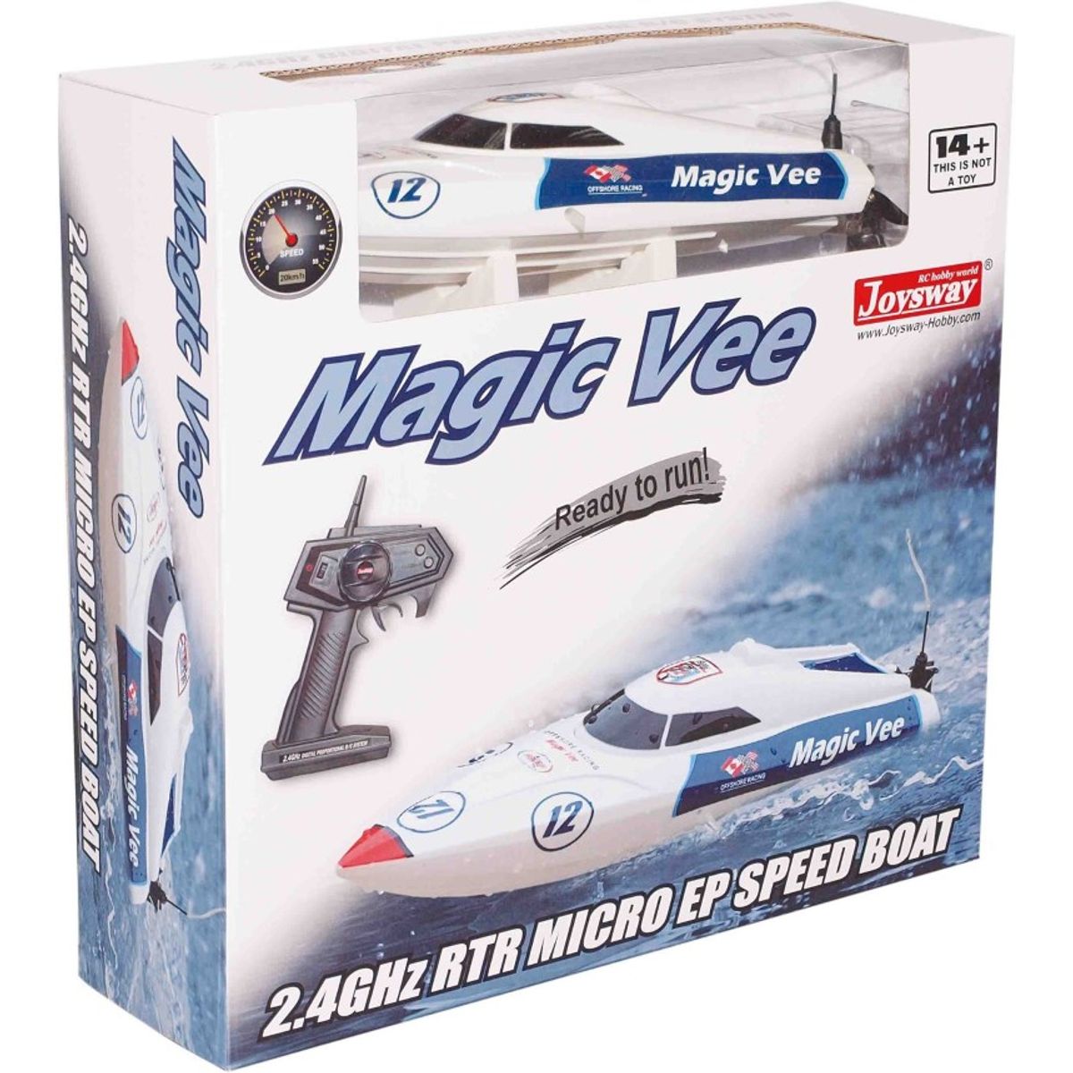 Magic Vee V5 RTR 2.4GHz Fjernstyret speedbåd