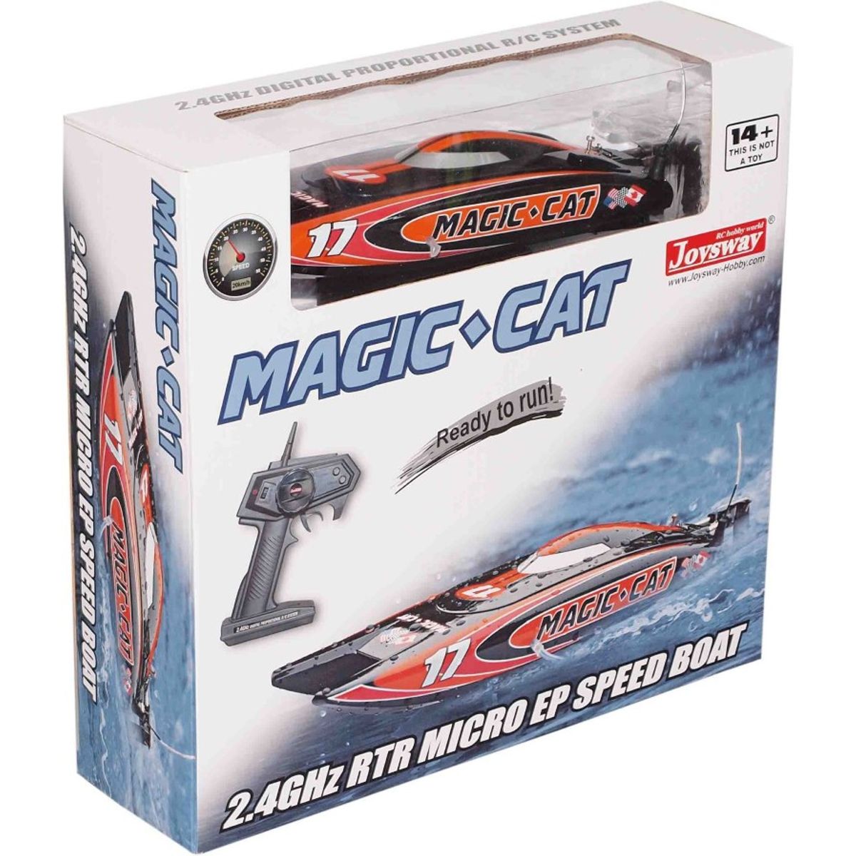 Magic Cat V5 RTR 2.4GHz Fjernstyret speedbåd