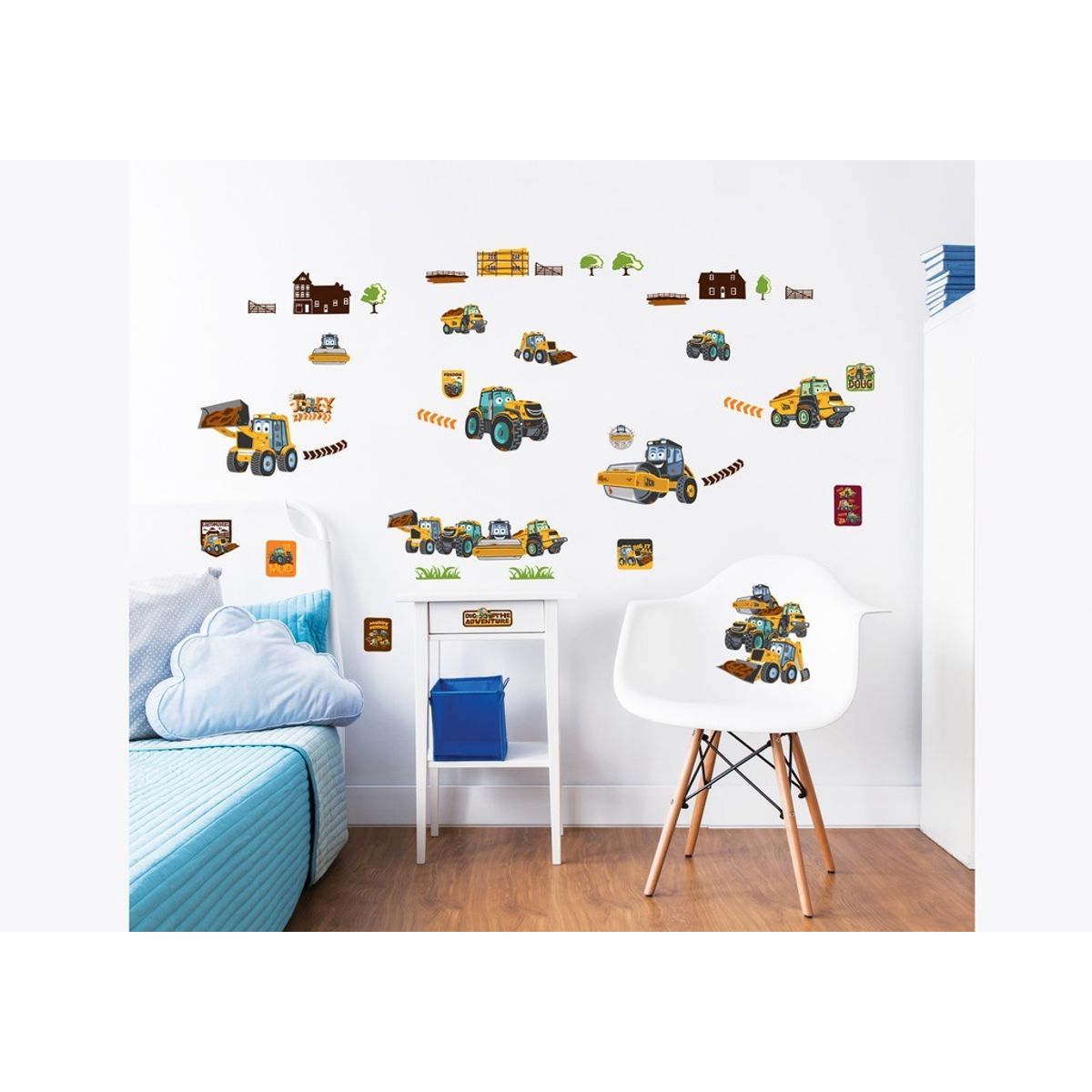 Min første JCB Wallstickers