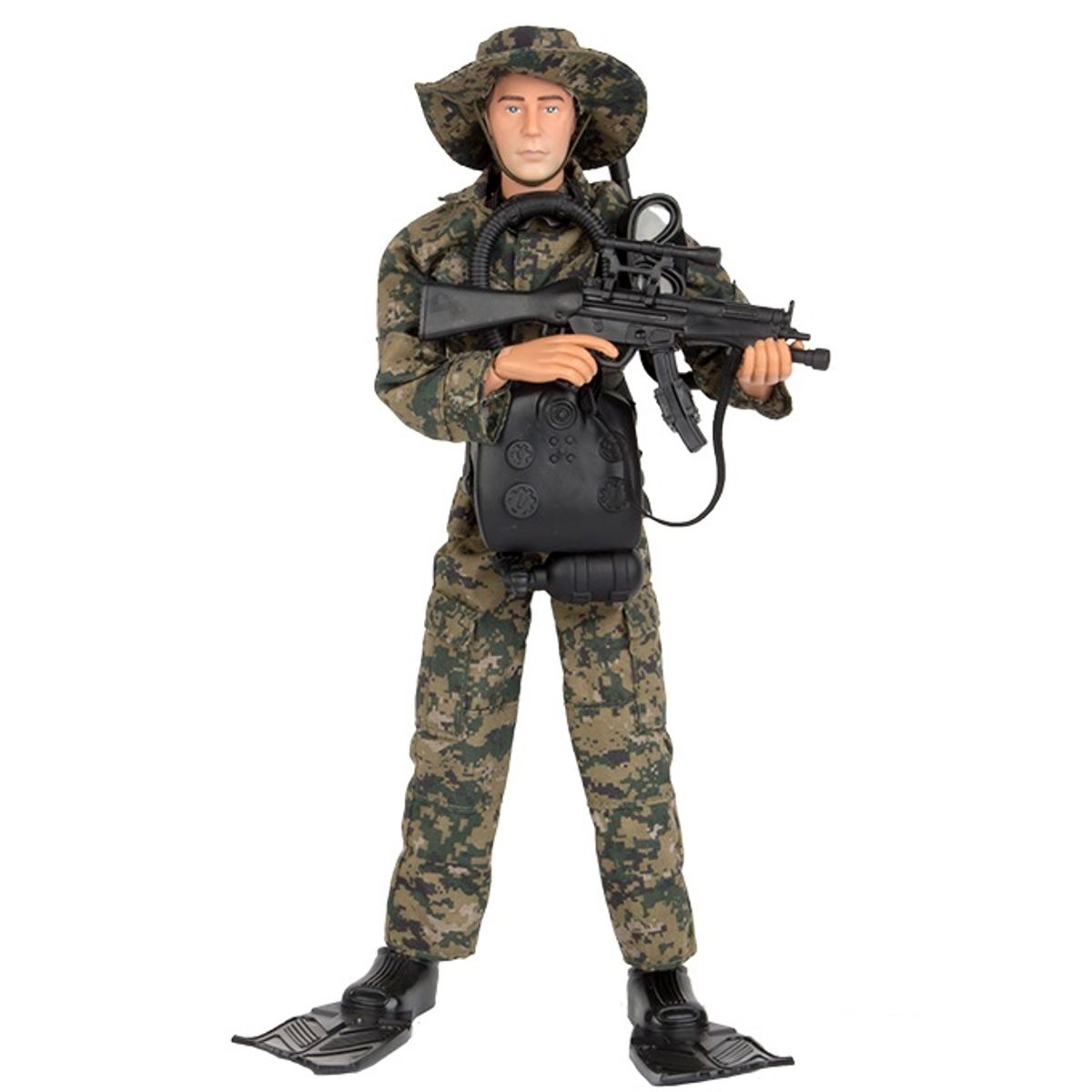 NAVY Seal Special OPS Action Figur 30,5cm med tilbehør