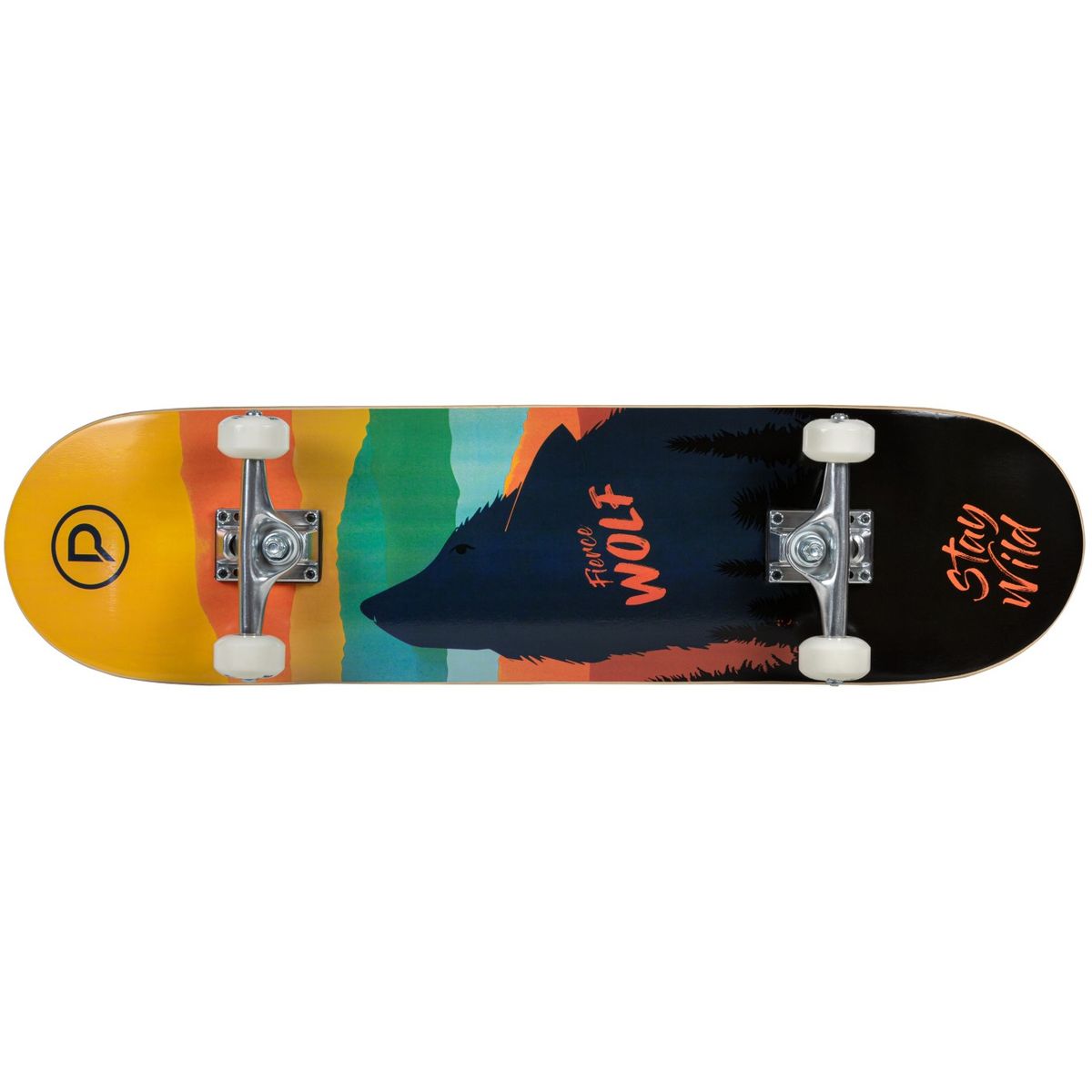 Playlife Fierce Wolf Skateboard