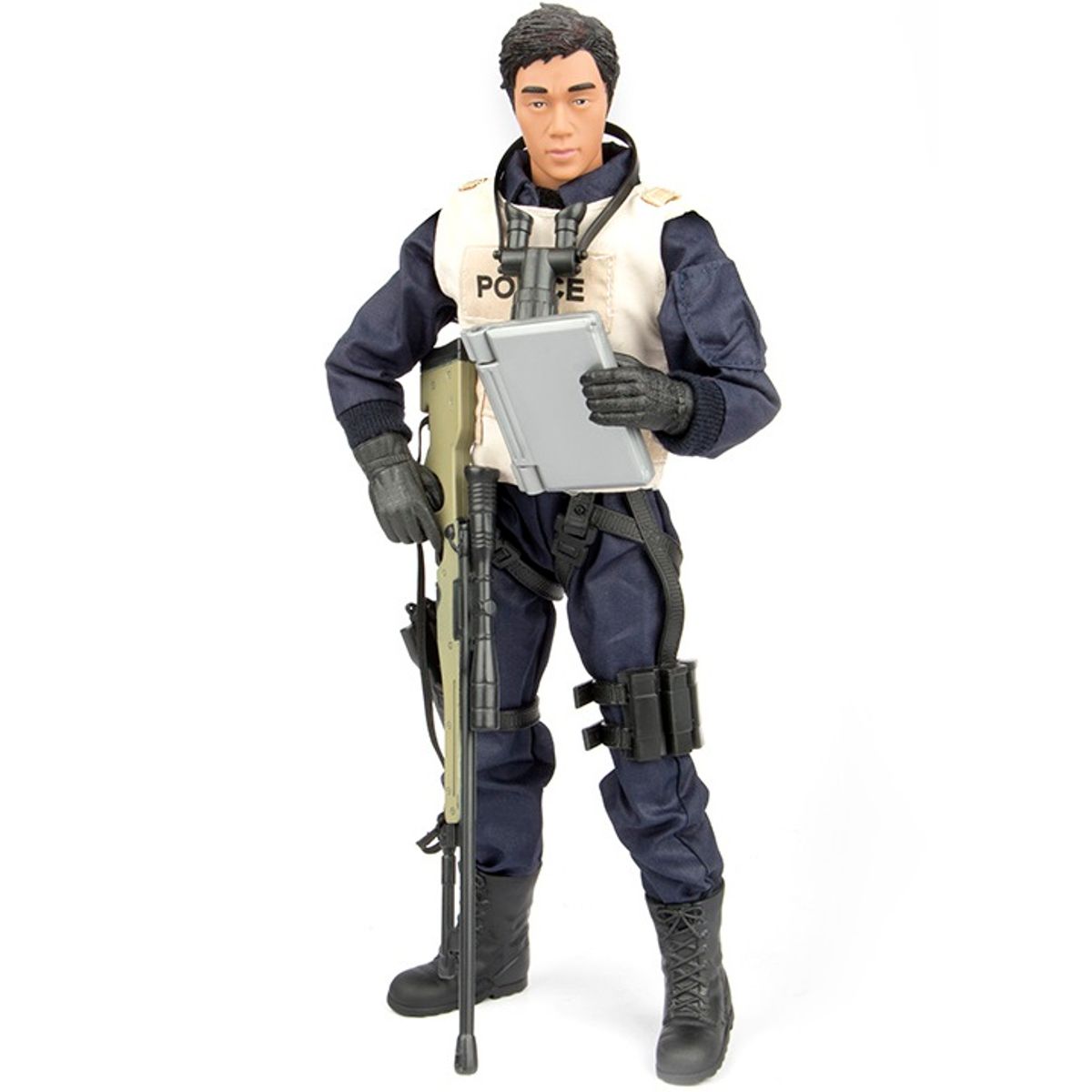 S.W.A.T. Sniper Politi Action Figur 30,5cm