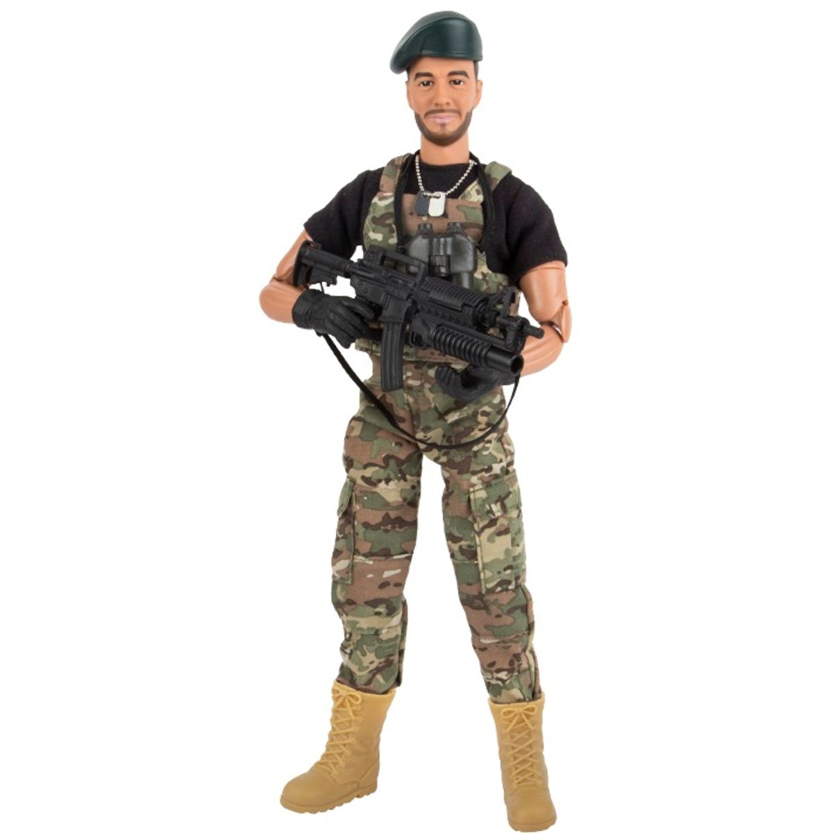 Special Forces Green Beret Action Figur 30,5cm med tilbehør