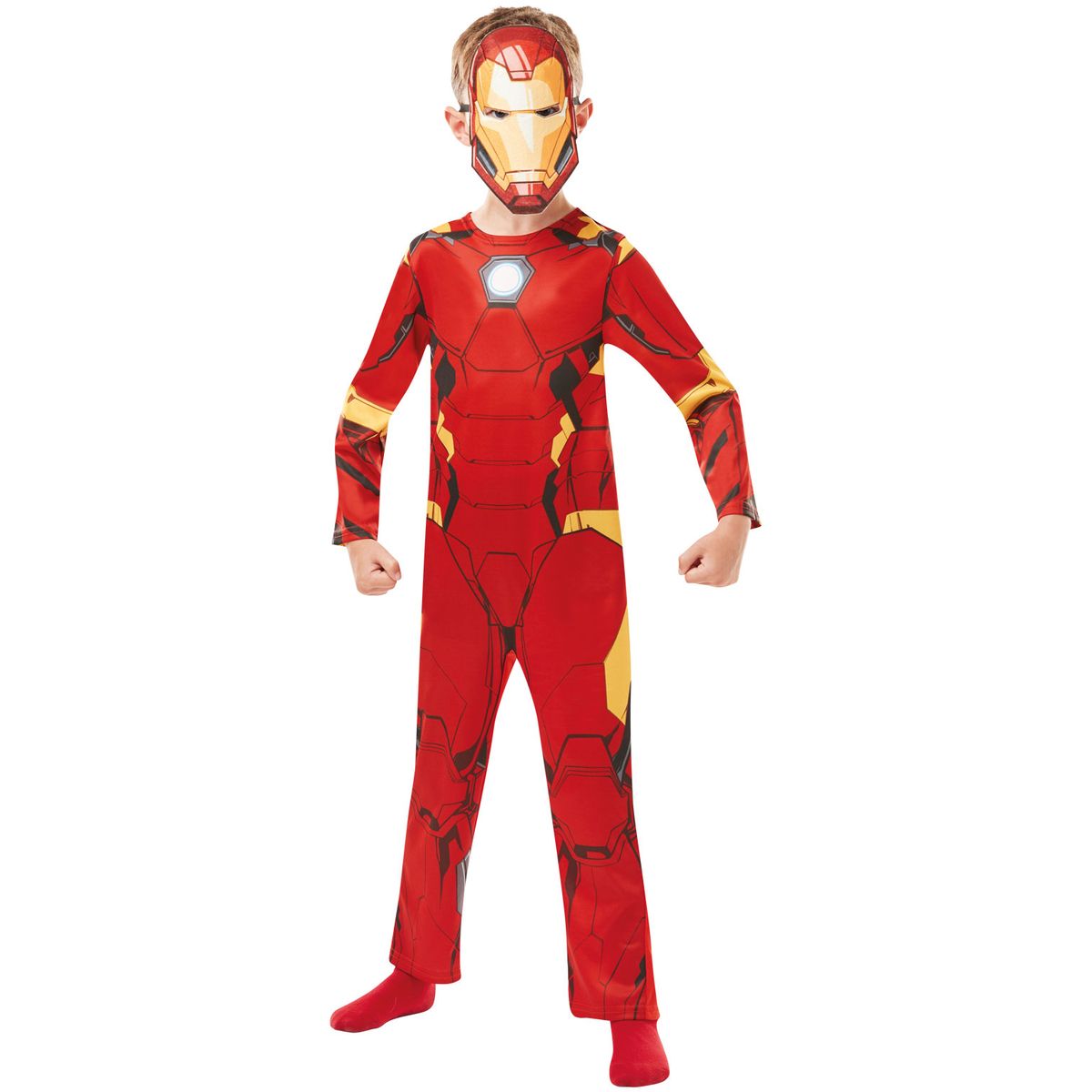 Iron Man Udklædningstøj (9-10 år)(Str. 140/9-10)