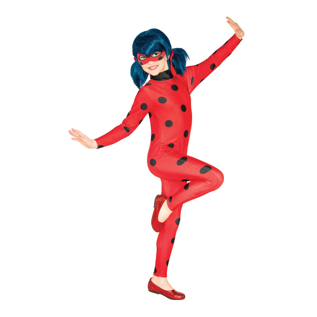 Miraculous Ladybug udklædningstøj(Str. 104/S)