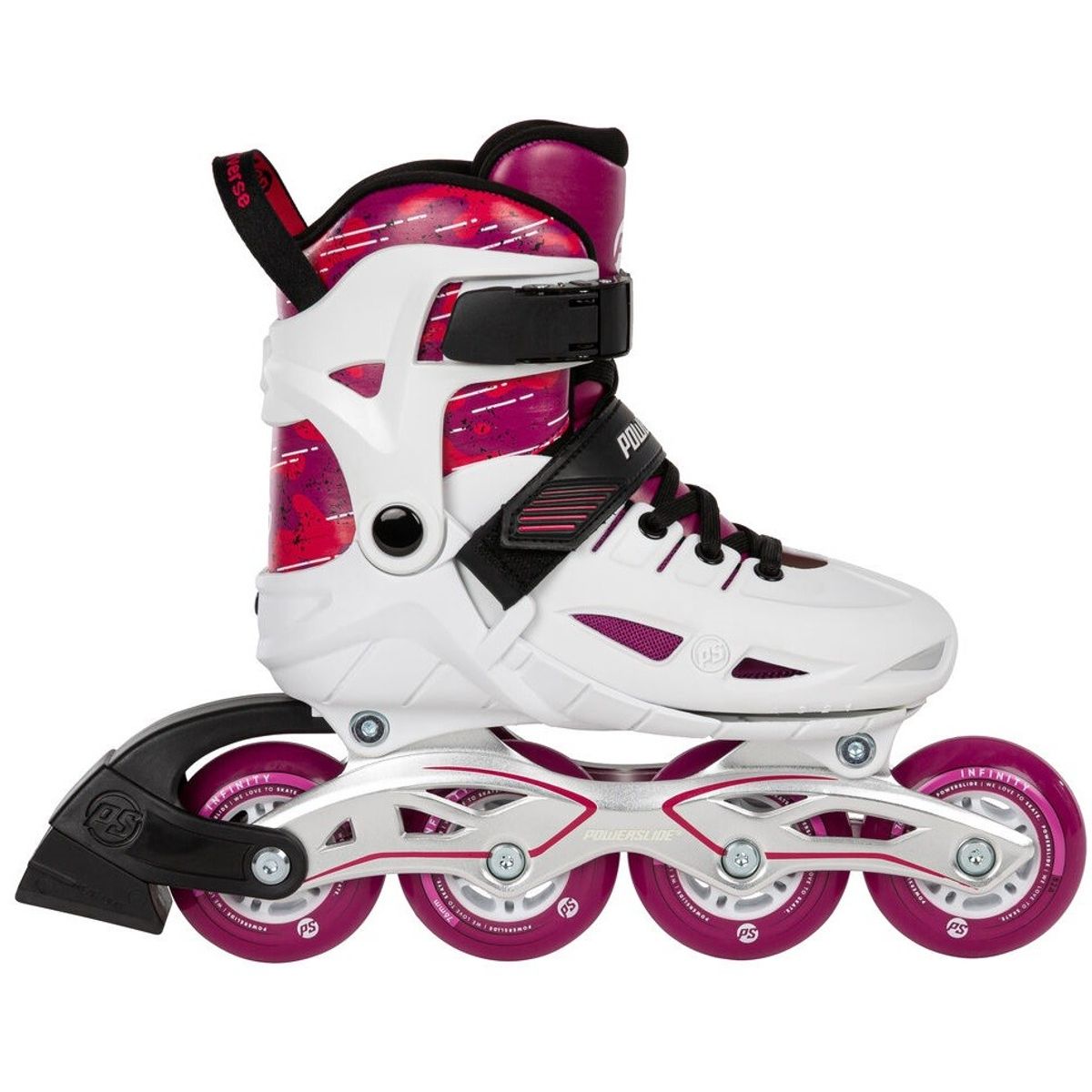 Powerslide Phuzion Universe 4W Pink Str. 29-32