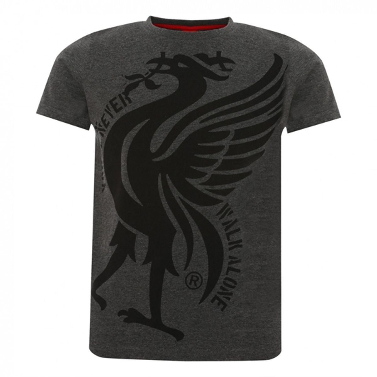 Liverpool Boys Charcoal Liverbird Ynwa Tee-3-4 years