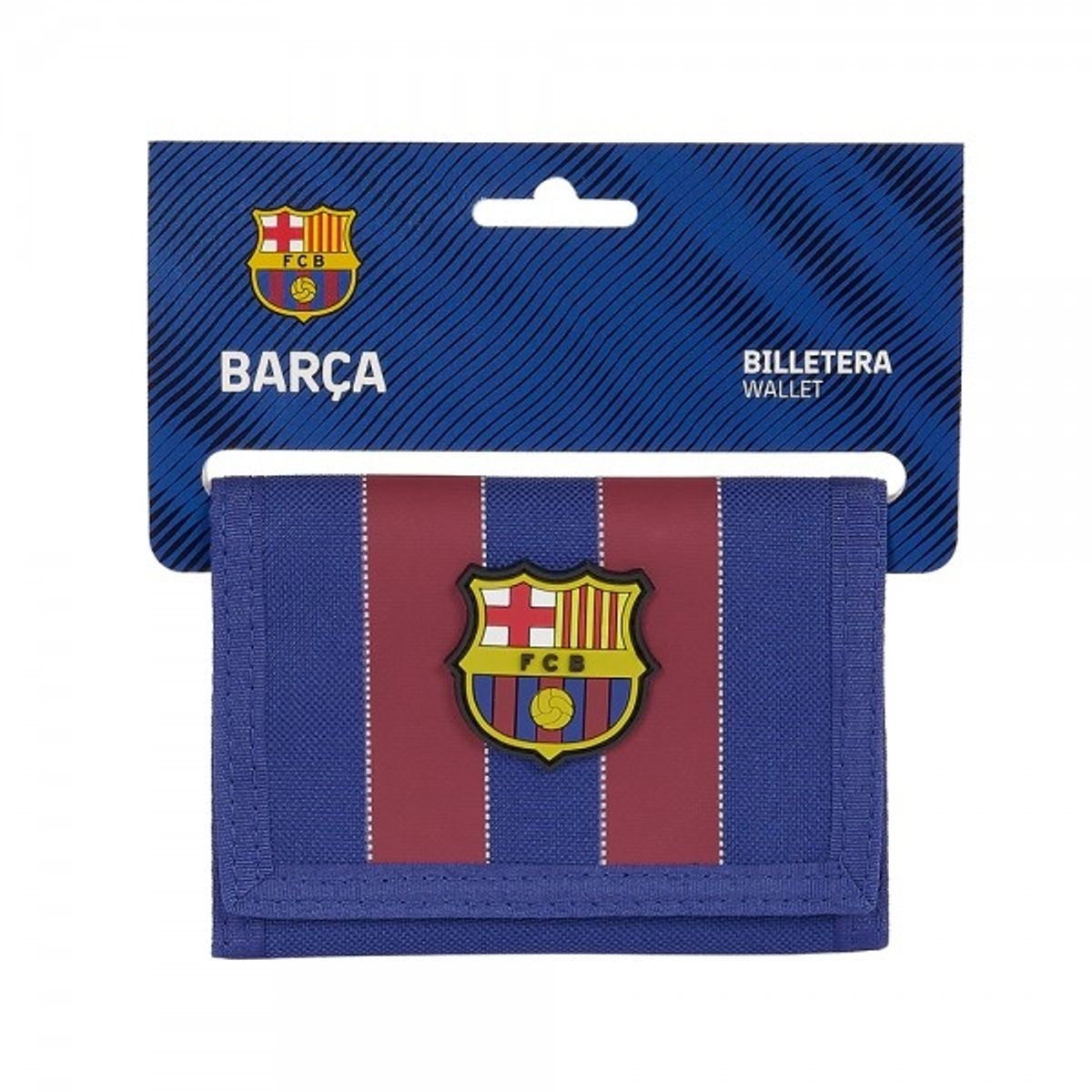 FC Barcelona wallet - blau-grana-one-size