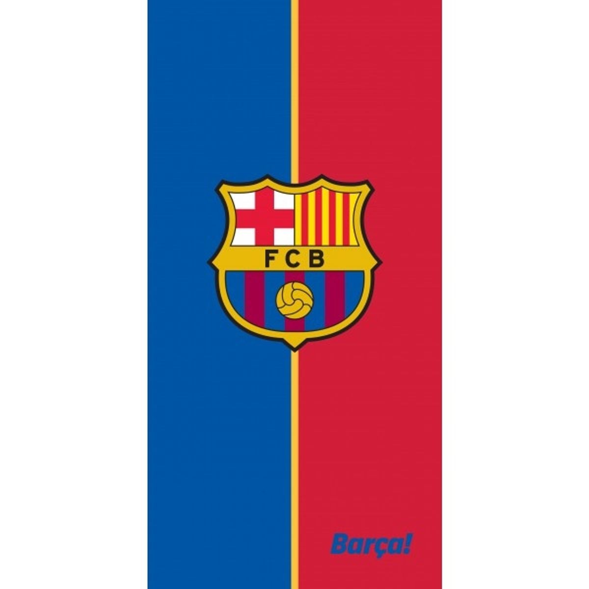 FC Barcelona Towel - split - blau grana-one-size