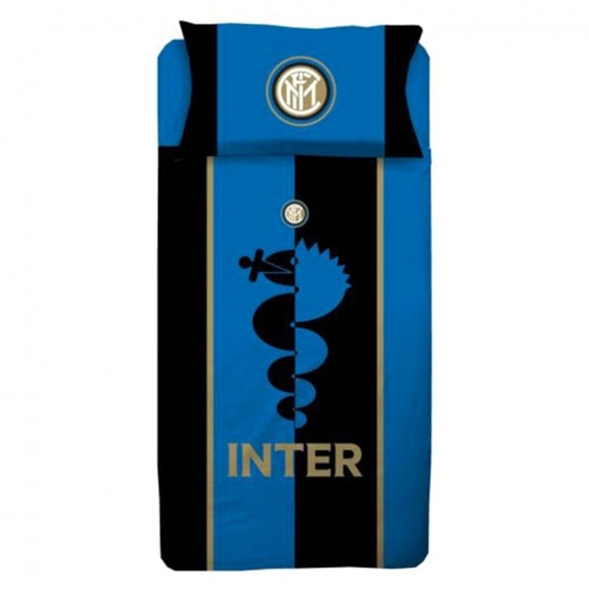 Inter FC duvet set - blue/black-one-size