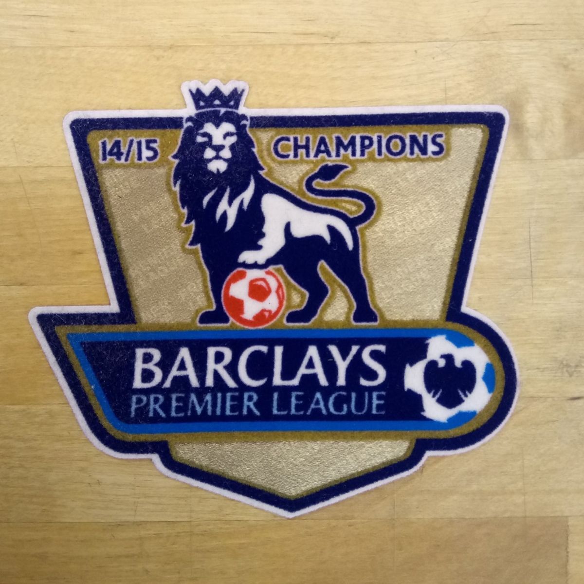 Premier League Champs Sleeve Badge 2014-2015 - player's-Player's