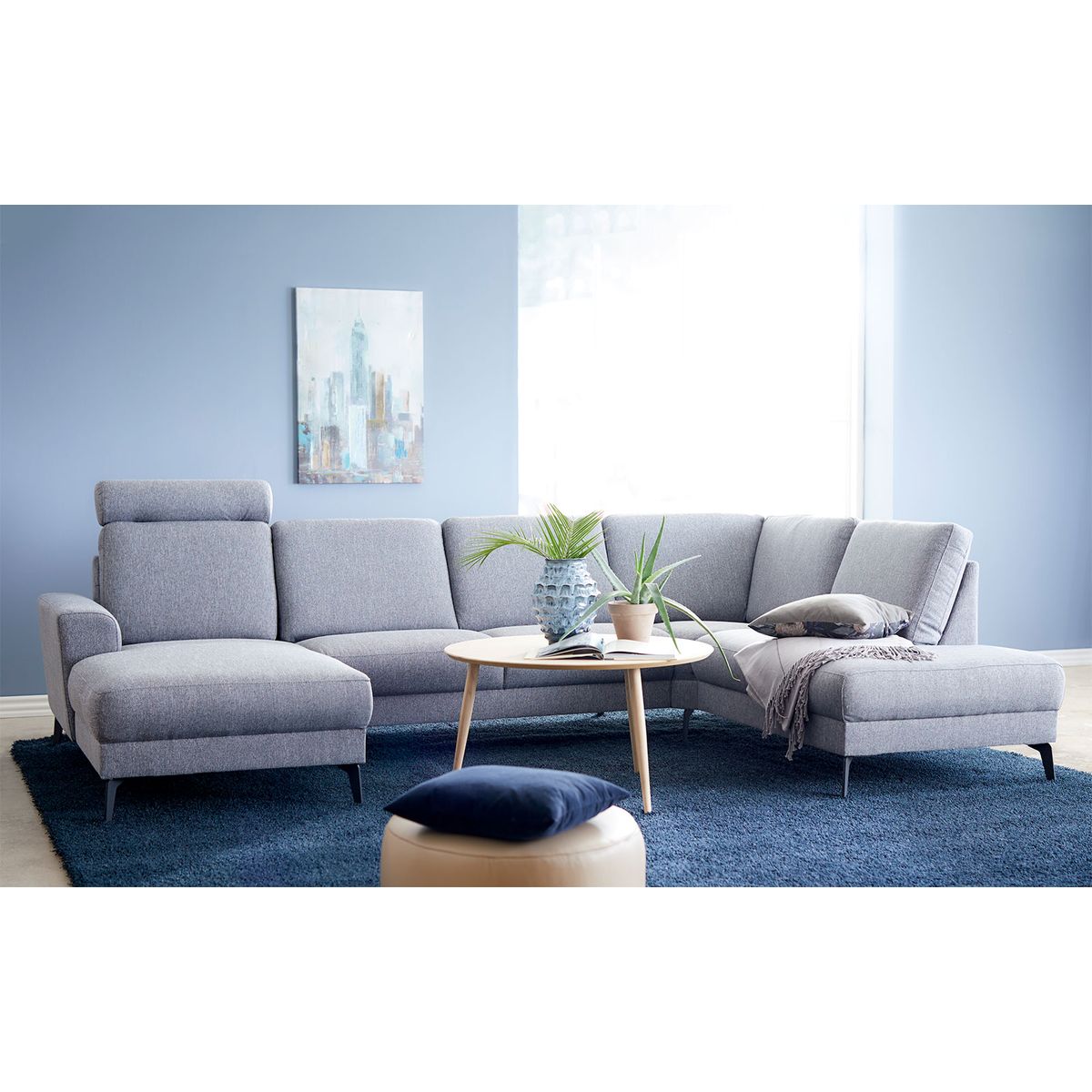 Stamford Special Edition sofa med chaiselong og open end