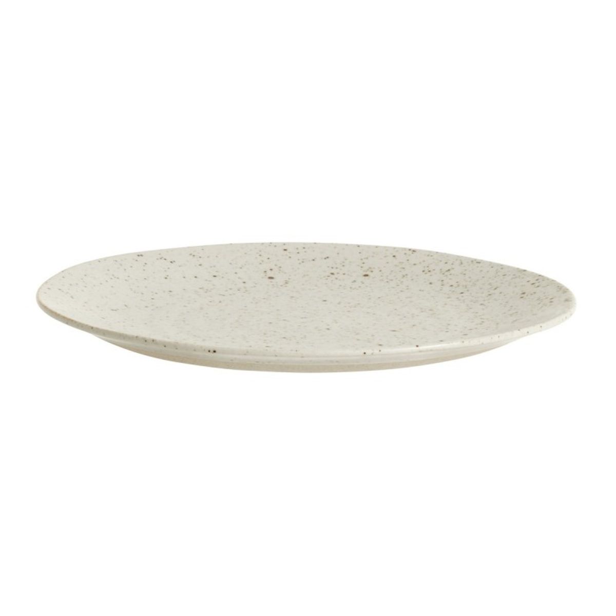 Tallerken "Grainy" sand/ beige - Nordal - Dia: 21cm