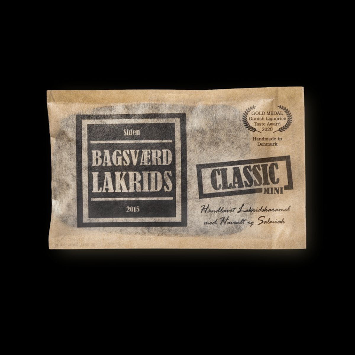 Bagsværd Lakrids classic håndlavet - 40 gram