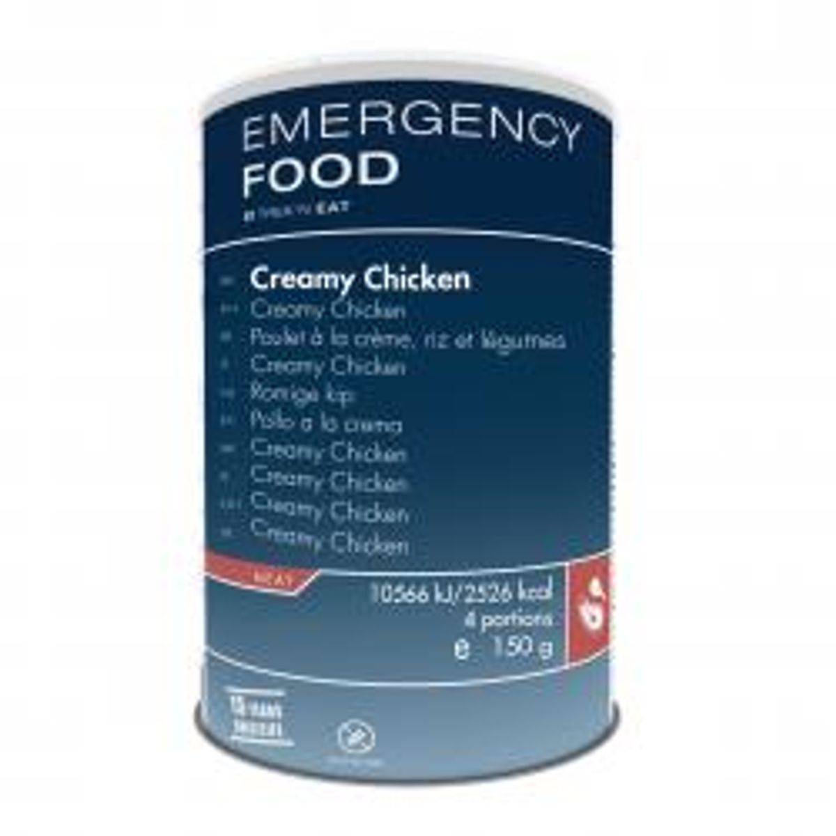 Trek'n Eat Emergency Food Creamy Chicken med Ris - 4 portioner - Mad