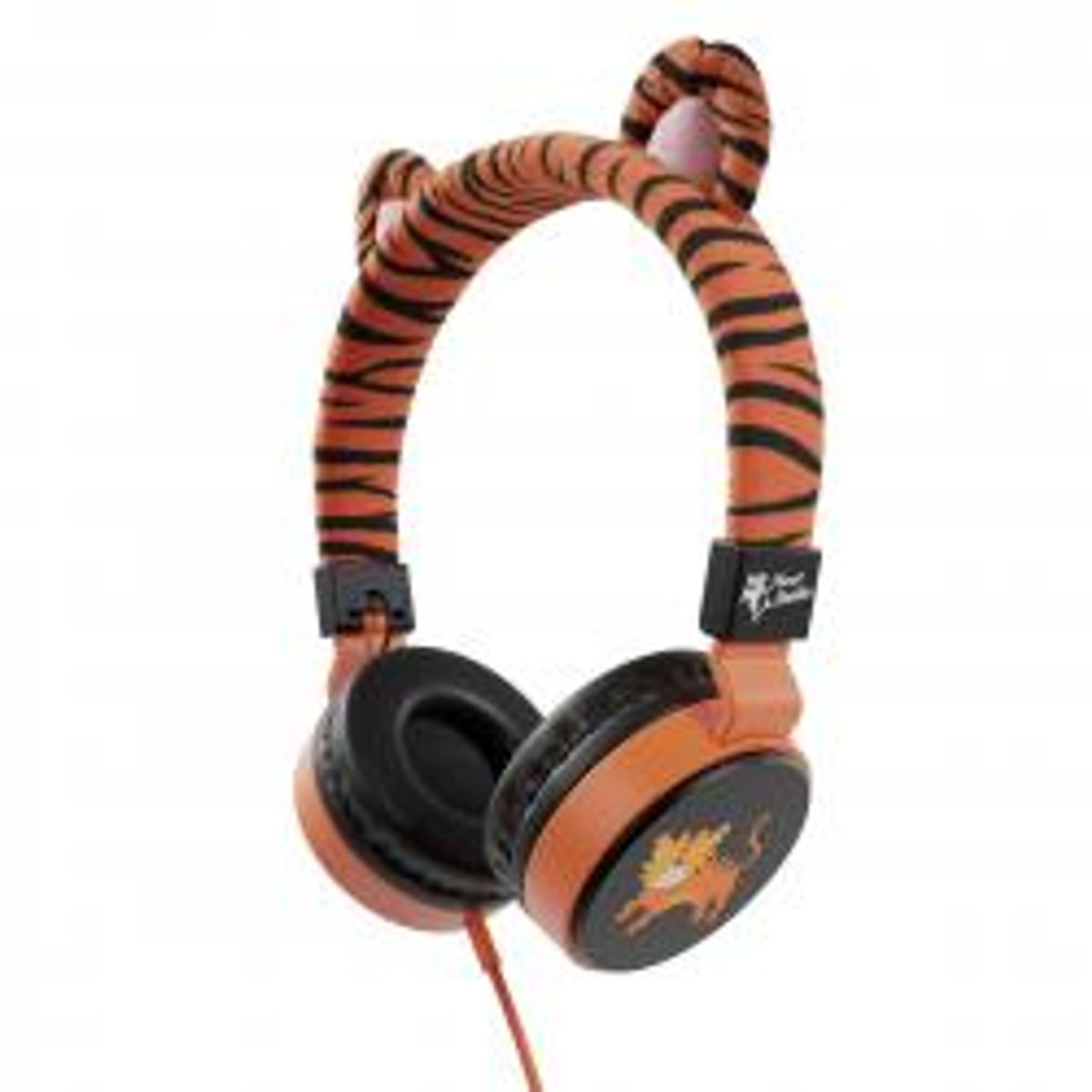 Planet Buddies Pletnet Buddies Tiger Furry Wired Headphone V2 - Høretelefon