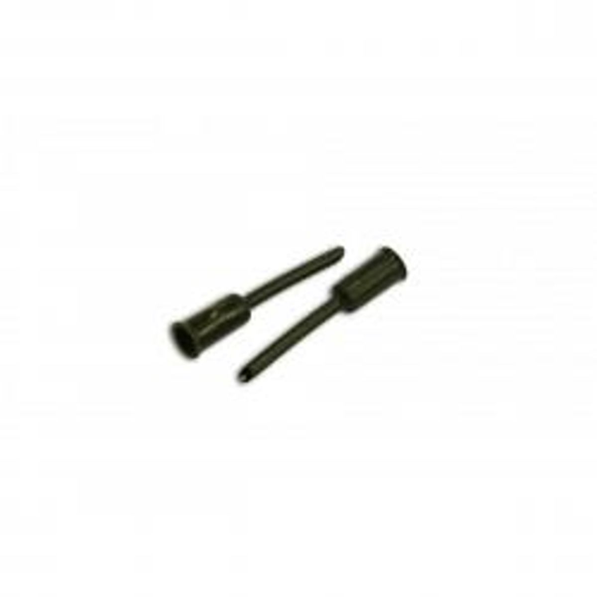 Ferrules Tip ø5,0mm Pvc Sort 50stk - Cykelreservedele