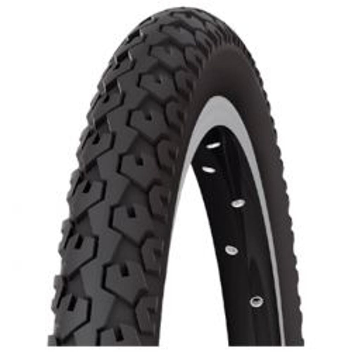 Michelin Dæk Mtb Country J Black 47-406/20x1.75 Rigid - Cykeldæk