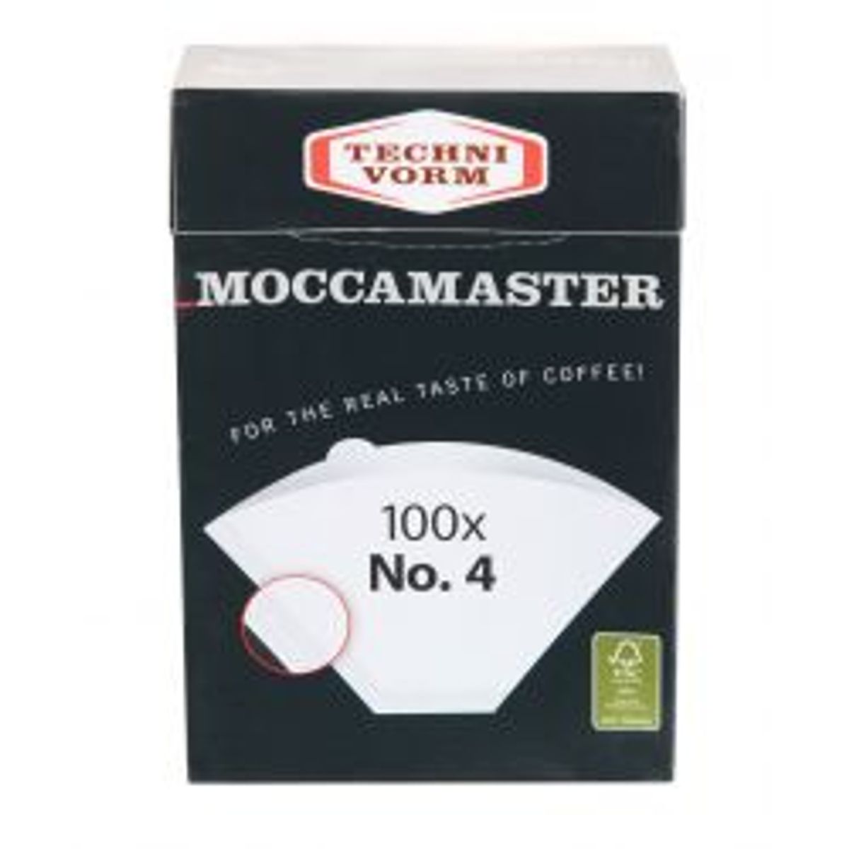 Moccamaster Coffee Filter 1x4 White