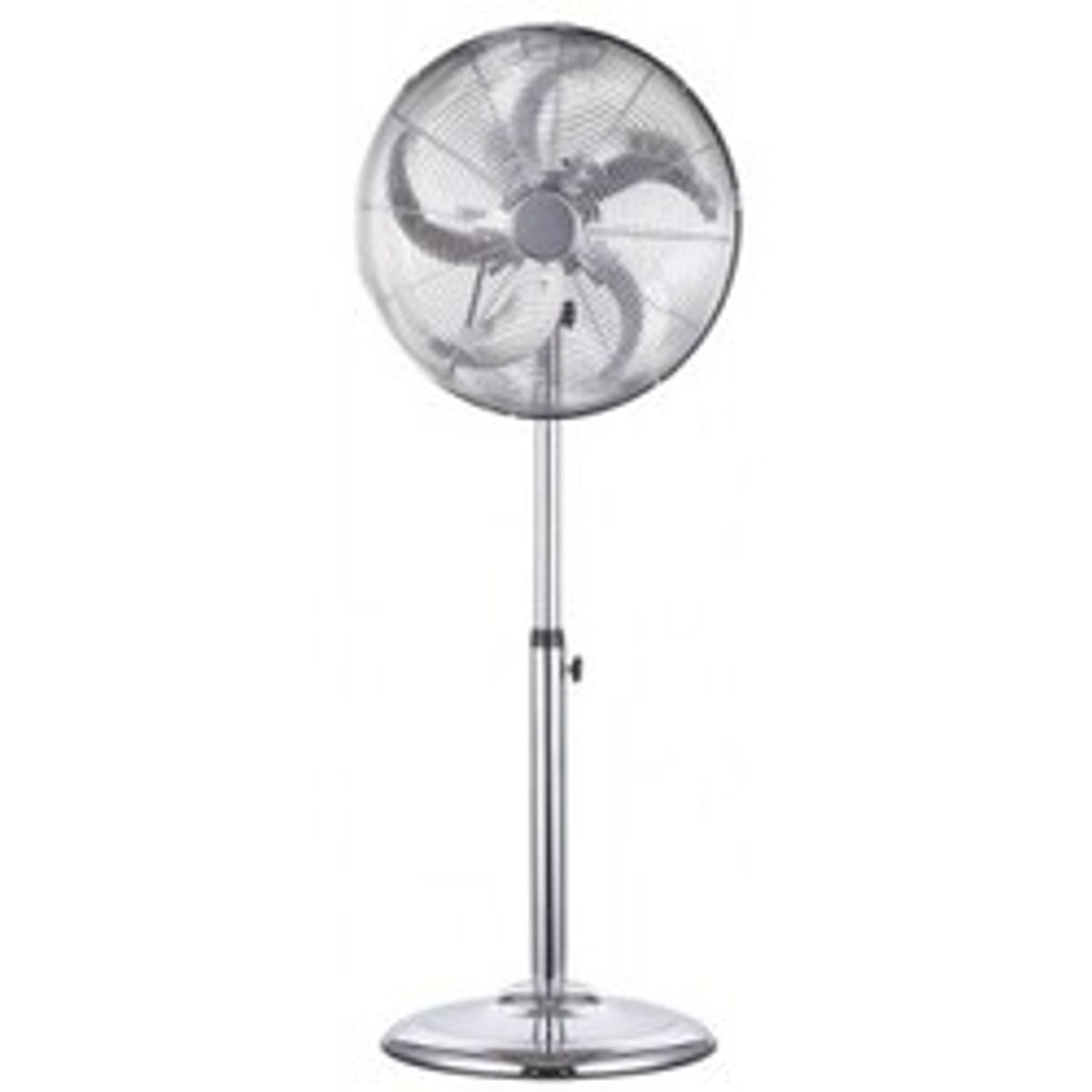 Nordichcul Ft-564 Stand Fan 40 Cm Metal, 5 Blades, Chrome - Ventilator