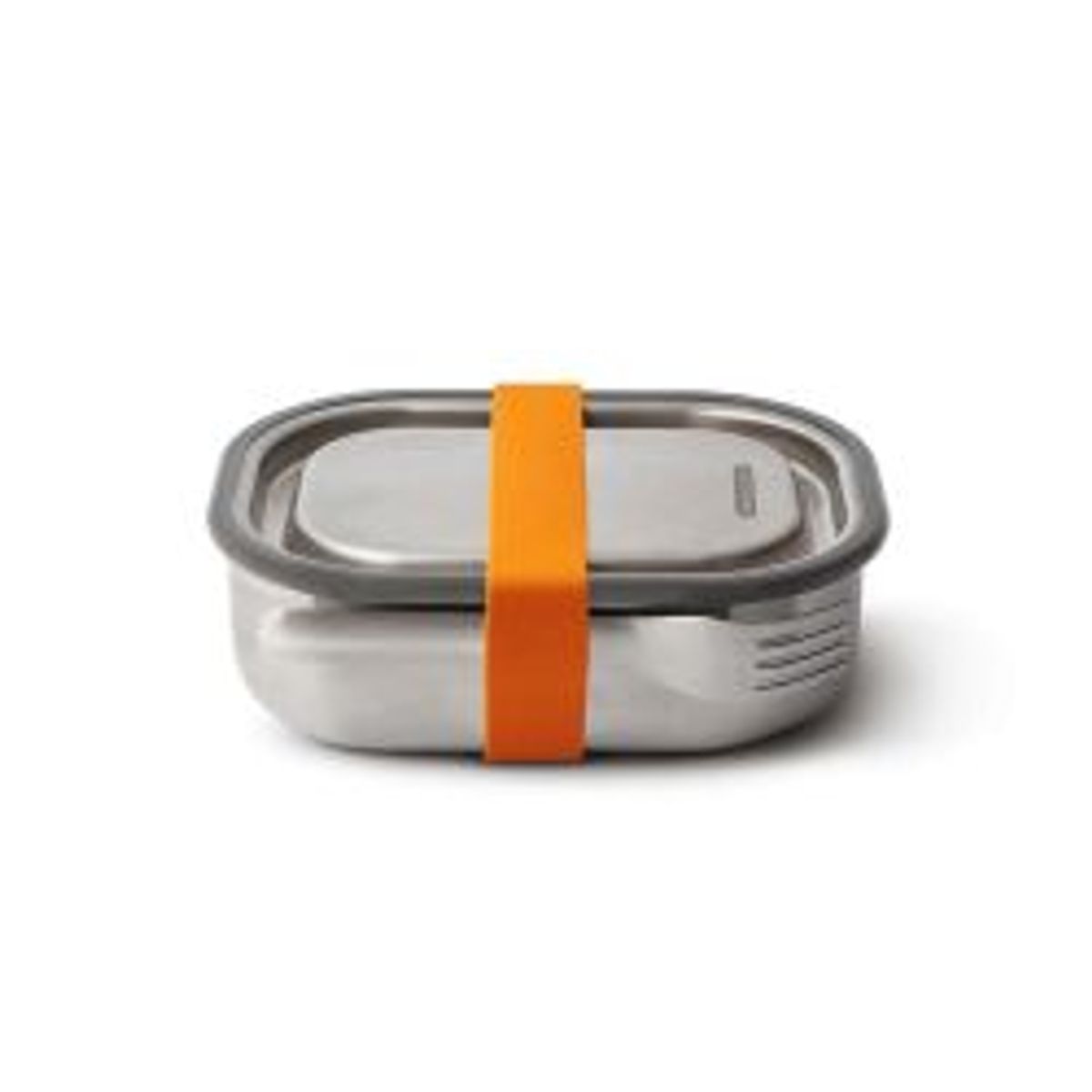 Black + Blum Stainless Steel Lunch Box Small - Orange - Str. 600ml - Madkasse