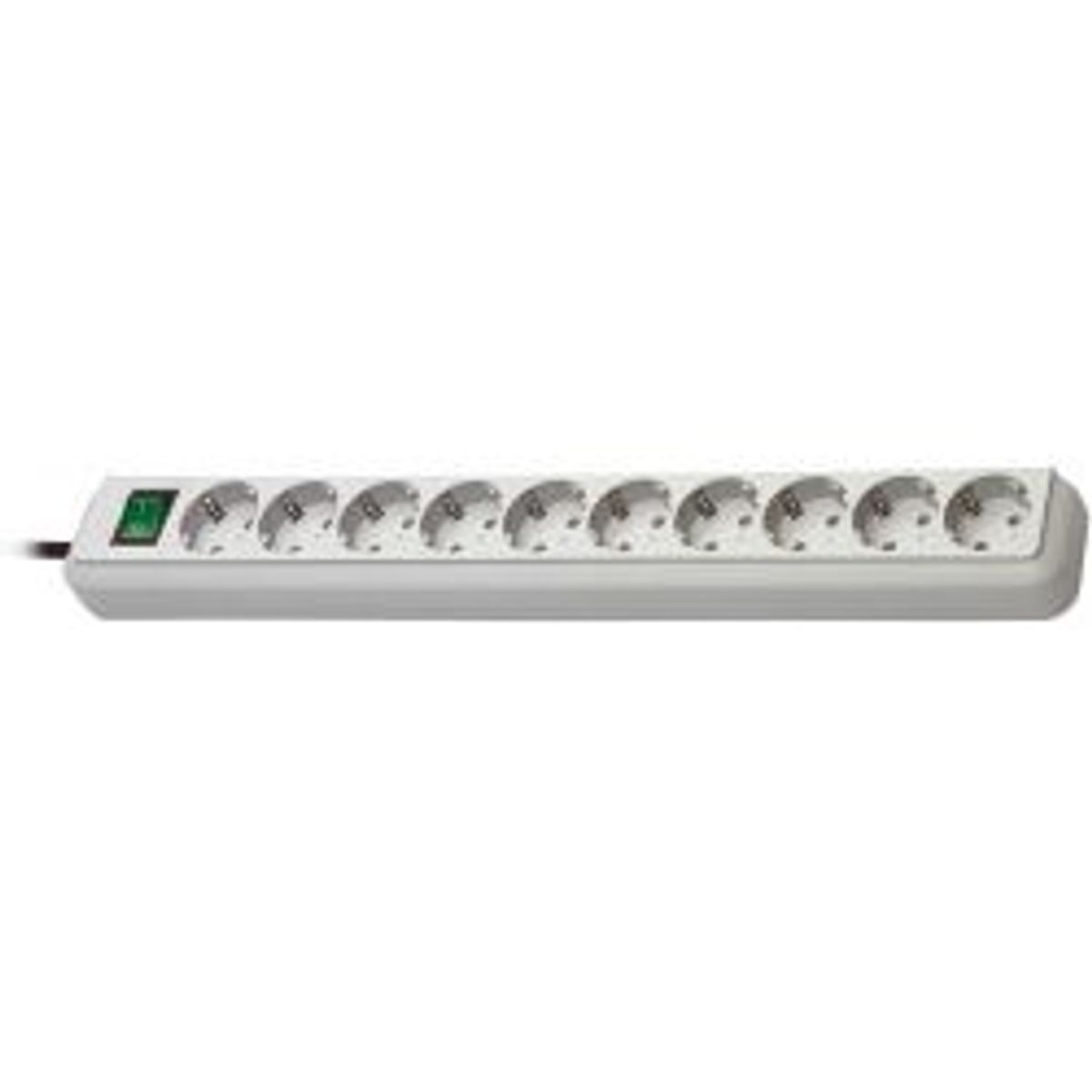 Brennenstuhl Eco-line Powerstrip, 10xcee 7/3 Socket, 1xcee 7/7 3m Cable