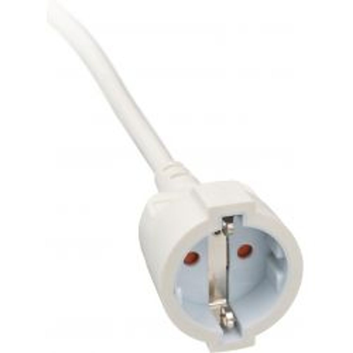 Brennenstuhl Extension Cable, Angled Flat Plug 2m H05vv-f3g1.5 White