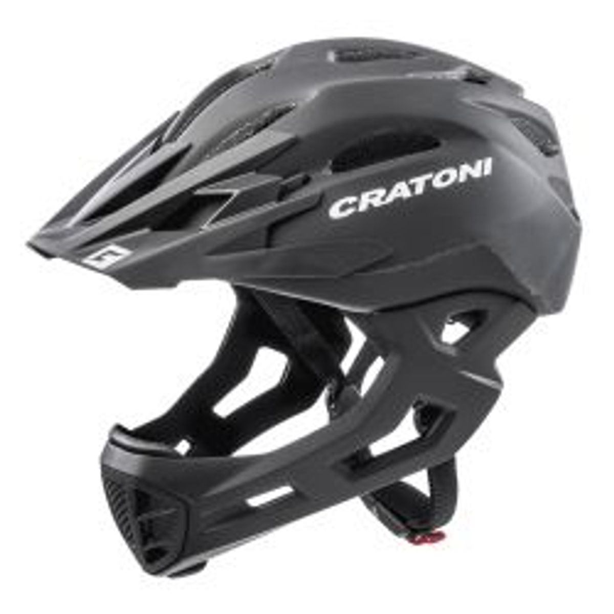 Cratoni C-maniac - Black matt - Str. L-XL (58-61 cm) - Cykelhjelm