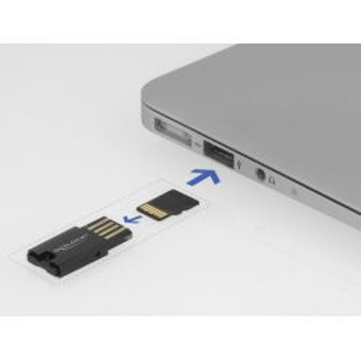 Delock Usb 2.0 Card Reader For Micro Sd Memory Cards