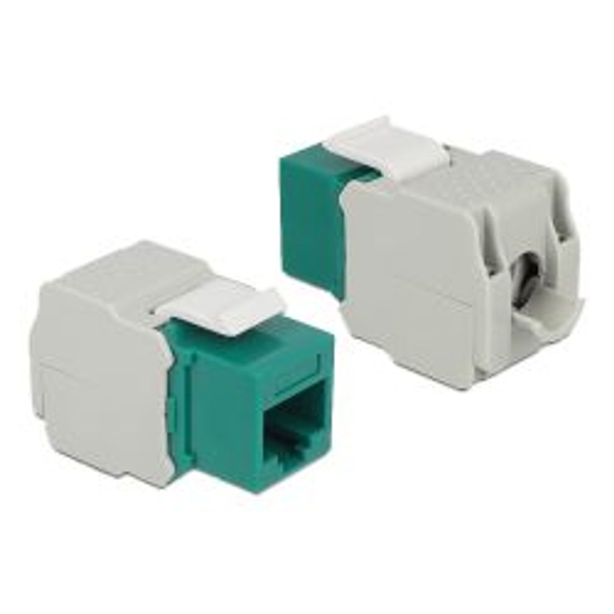 Delock Keystone Module Rj45 Jack > Lsa Cat.6 Utp Green