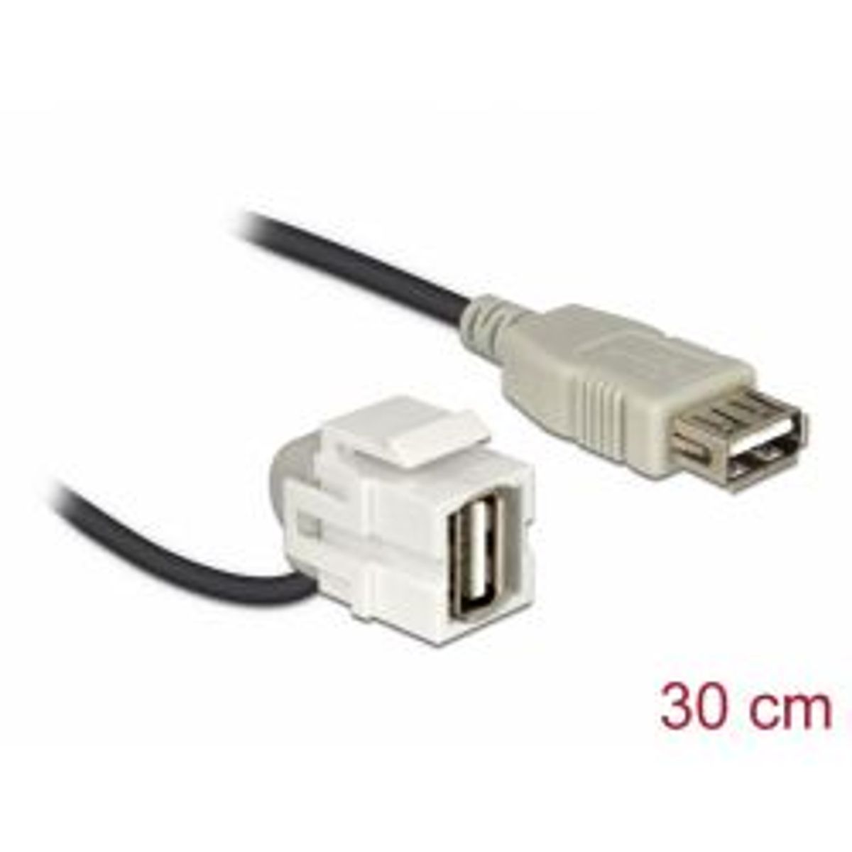 Delock Keystone Module Usb 2.0 A Female 110 °>usb 2.0 A Female Cable