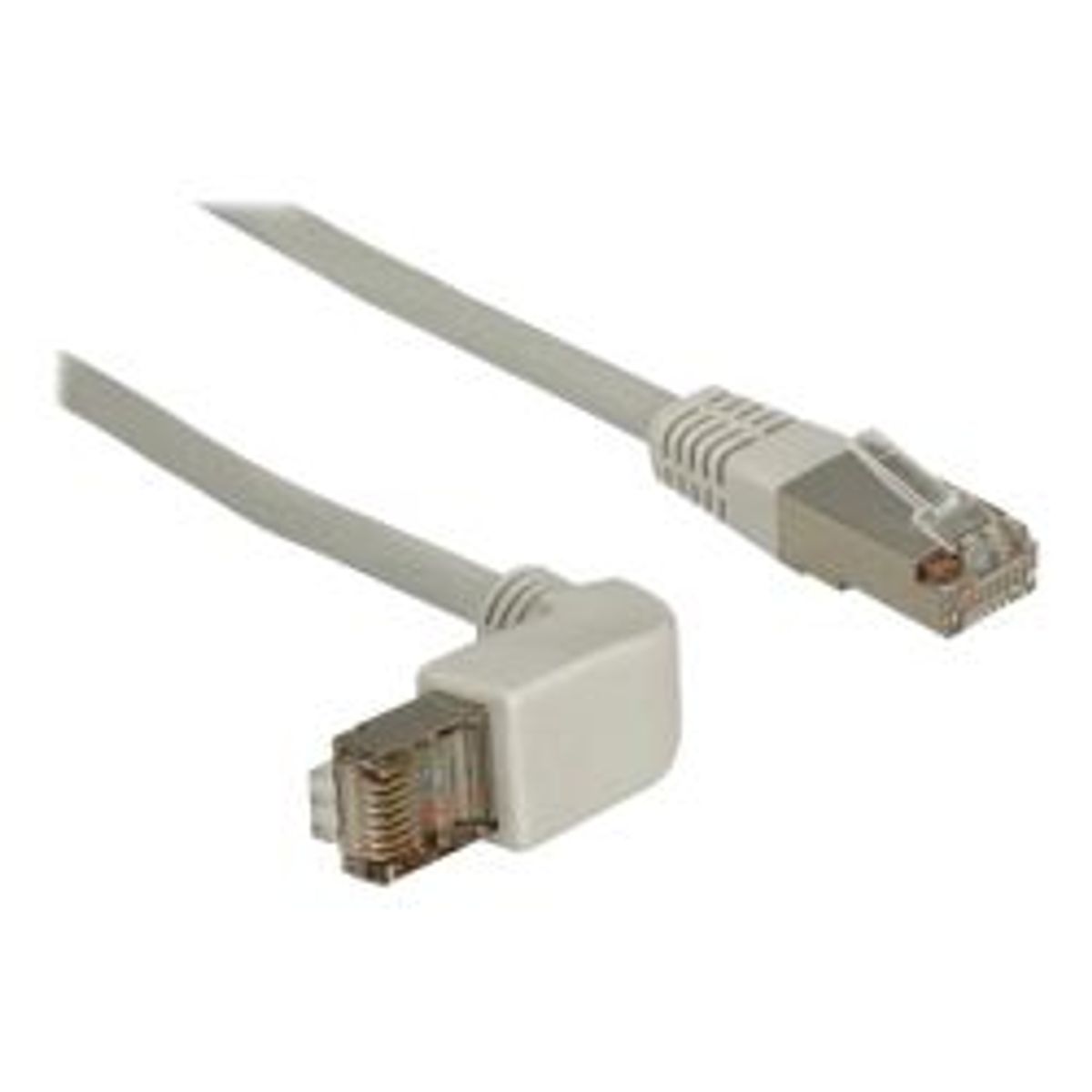 Delock Network Cable Rj45 Cat.5e Sf/utp Upwards Angled/straight 0,5